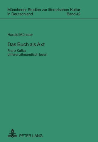 Das Buch als Axt