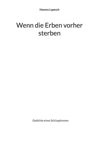 Wenn die Erben vorher sterben
