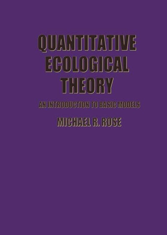 Quantitative Ecological Theory