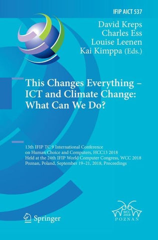 This Changes Everything – ICT and Climate Change: What Can We Do?