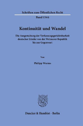 Kontinuität und Wandel