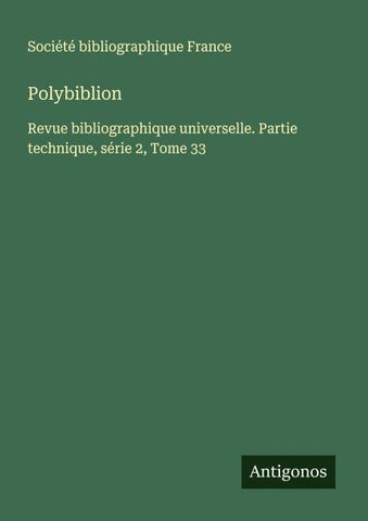 Polybiblion