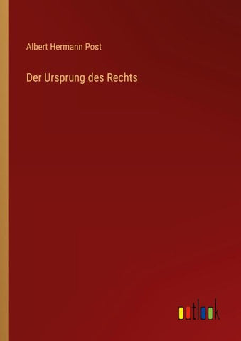 Der Ursprung des Rechts
