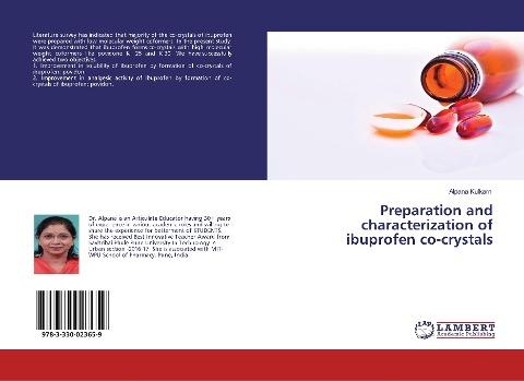 Preparation and characterization of ibuprofen co-crystals