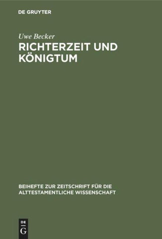 Richterzeit und Königtum