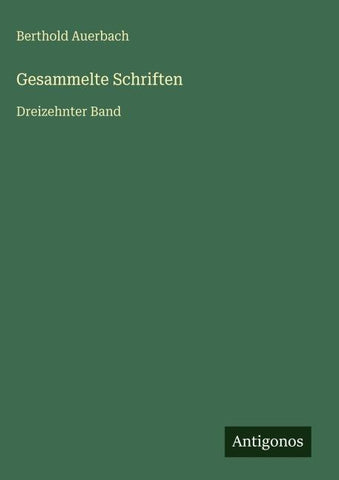 Gesammelte Schriften