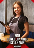 Eine dunkelhaarige Kellnerin