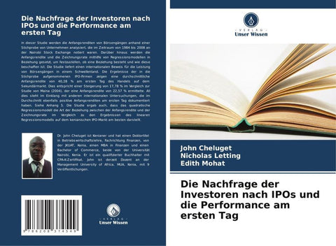Die Nachfrage der Investoren nach IPOs und die Performance am ersten Tag