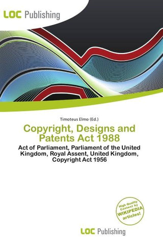 Copyright, Designs and Patents Act 1988