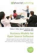 Business Models for Open Source Software