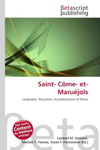 Saint- Côme- et- Maruéjols