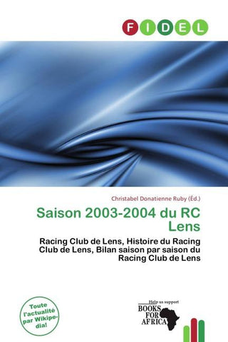 Saison 2003-2004 du RC Lens