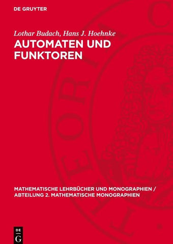 Automaten und Funktoren