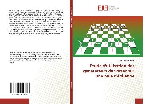 Étude d'utilisation des génerateurs de vortex sur une pale d'éolienne