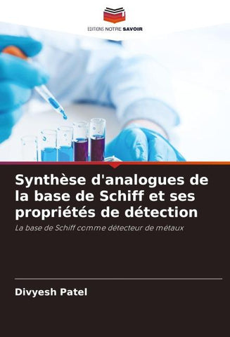 Synthèse d'analogues de la base de Schiff et ses propriétés de détection