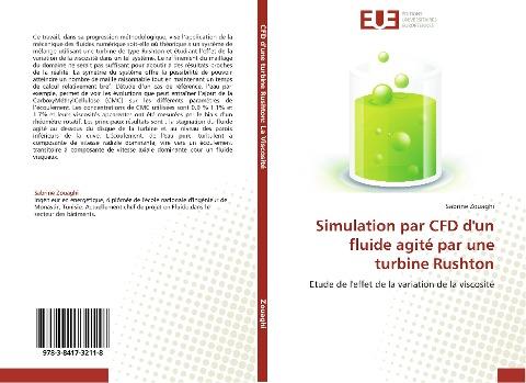Simulation par CFD d'un fluide agité par une turbine Rushton