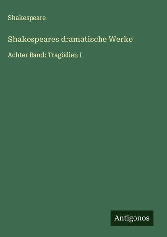 Shakespeares dramatische Werke