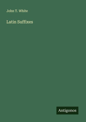 Latin Suffixes