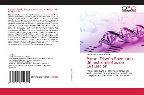 Parael Diseño Razonado de Instrumentos de Evaluación