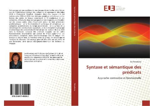 Syntaxe et sémantique des prédicats