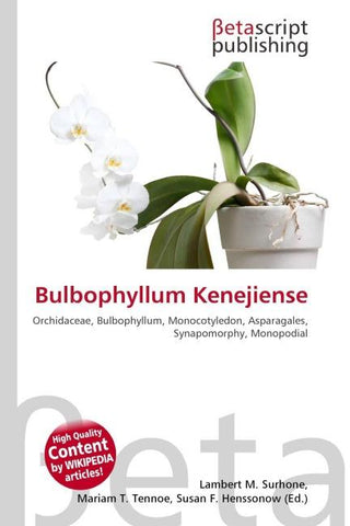 Bulbophyllum Kenejiense