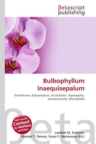 Bulbophyllum Inaequisepalum