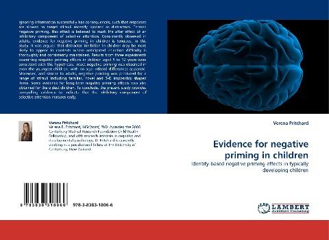 Evidence for negative priming in children