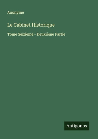 Le Cabinet Historique