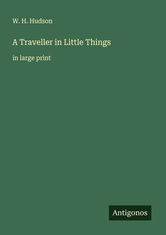 A Traveller in Little Things