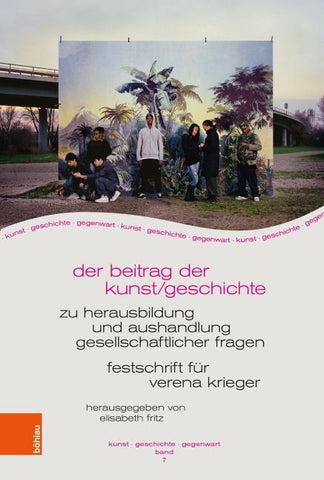 Der Beitrag der Kunst/geschichte zu Herausbildung und Aushandlung gesellschaftlicher Fragen