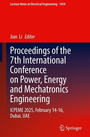 Proceedings of the 7th International Conference on Power, Energy and Mechatronics Engineering