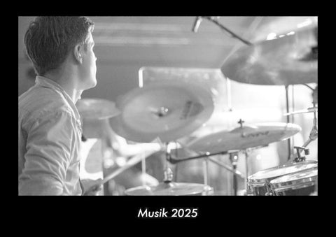 Musik 2025 Fotokalender DIN A3