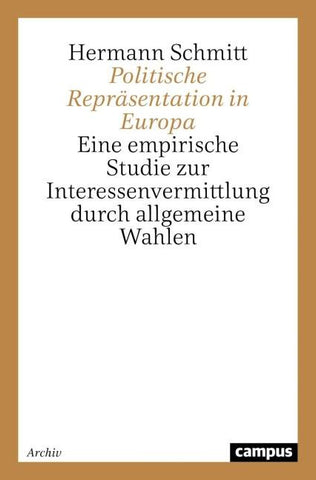 Politische Repräsentation in Europa