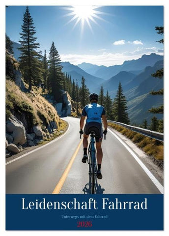 Leidenschaft Fahrrad (Tischkalender 2026 DIN A5 hoch), CALVENDO Monatskalender