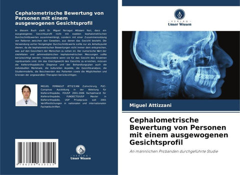 Cephalometrische Bewertung von Personen mit einem ausgewogenen Gesichtsprofil