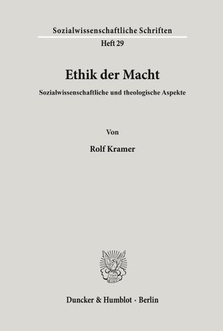 Ethik der Macht.