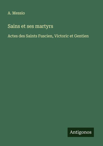 Sains et ses martyrs