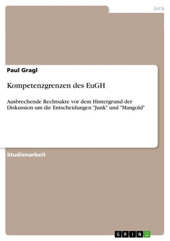 Kompetenzgrenzen des EuGH