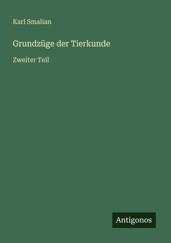 Grundzüge der Tierkunde