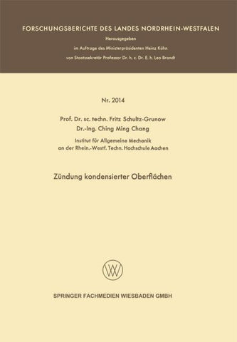 Zündung kondensierter Oberflächen