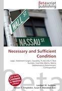 Necessary and Sufficient Condition