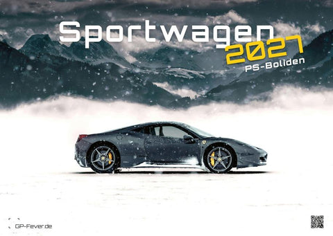 Sportwagen - PS-Boliden - 2027 - Kalender DIN A3