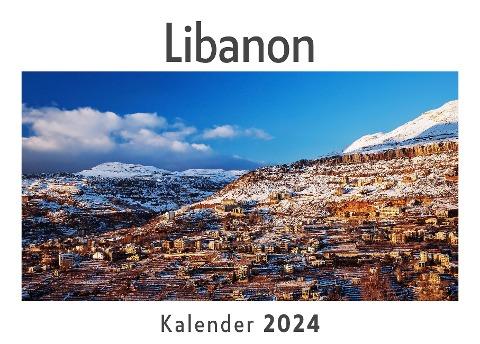 Libanon (Wandkalender 2024, Kalender DIN A4 quer, Monatskalender im Querformat mit Kalendarium, Das perfekte Geschenk)