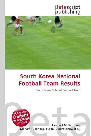 South Korea National Football Team Results
