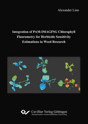 Integration of PAM-IMAGING Chlorophyll Fluorometry for Herbicide Sensitivity Estimations in Weed Research