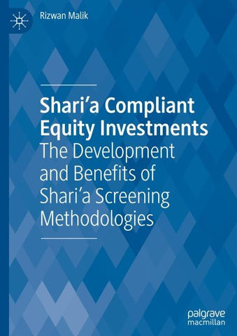 Shari'a Compliant Equity Investments
