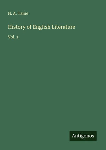 History of English Literature