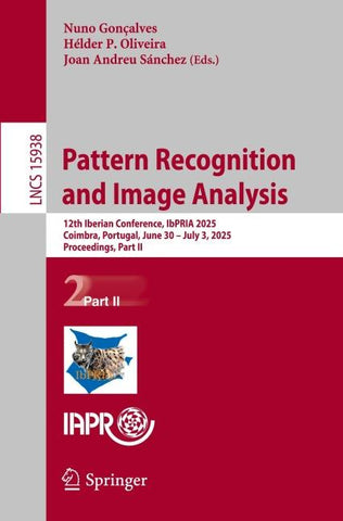 Pattern Recognition and Image Analysis