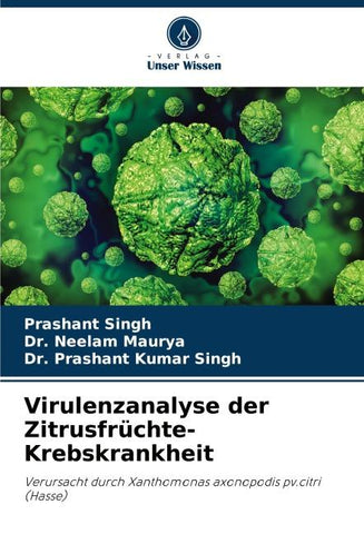 Virulenzanalyse der Zitrusfrüchte-Krebskrankheit