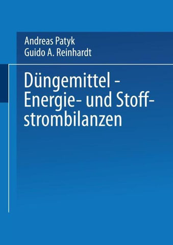 Düngemittel — Energie- und Stoffstrombilanzen